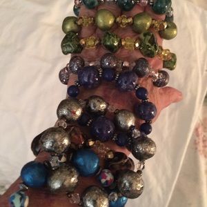 Casual Clay bead glazed Bracelets of every color
